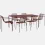 Palissade Dining Table and Chairs Set