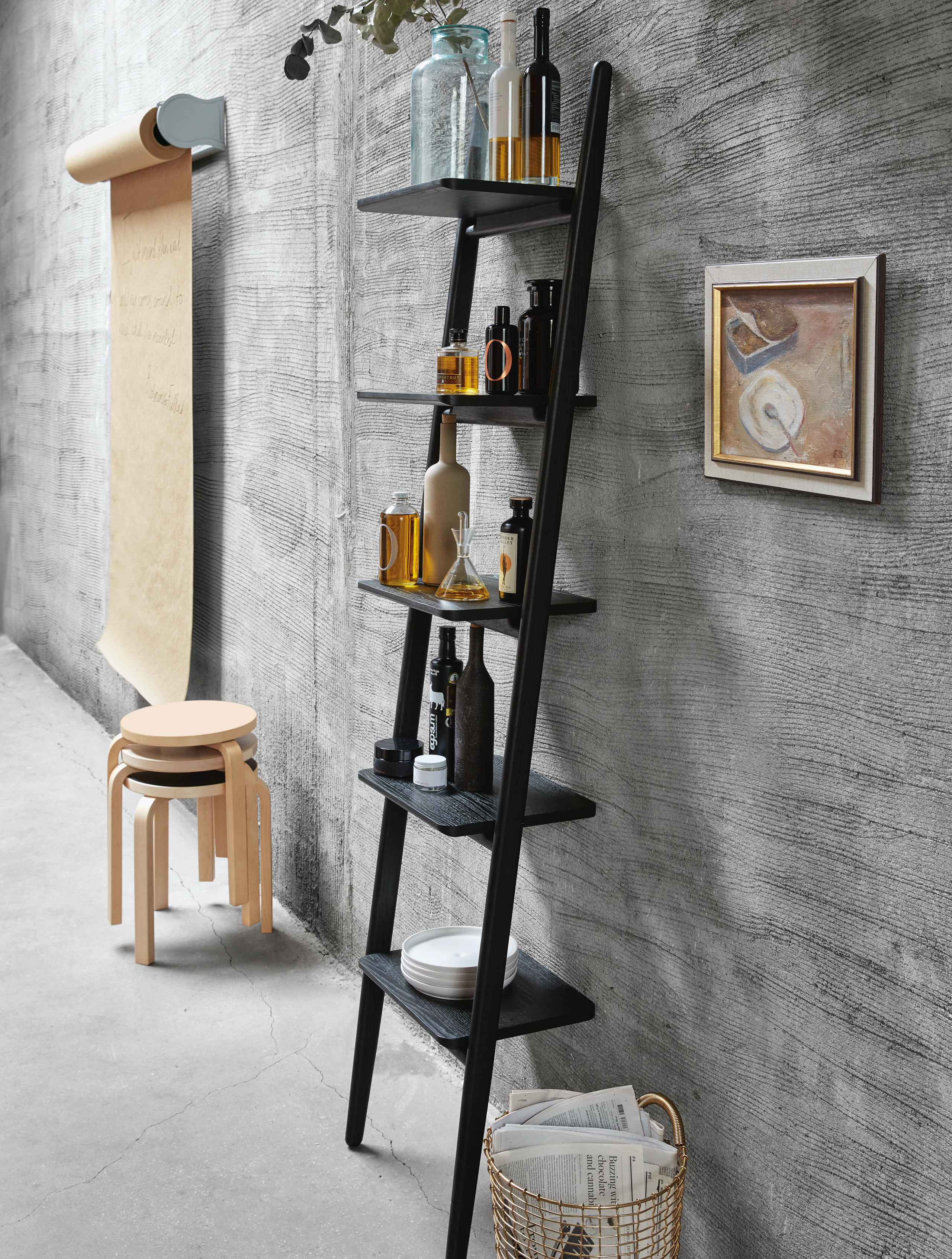 Folk Ladder 18 Shelving