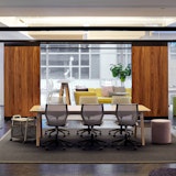Rockwell Unscripted Creative Wall rockwell unscripted creative wall multigeneration by knoll sawhorse table