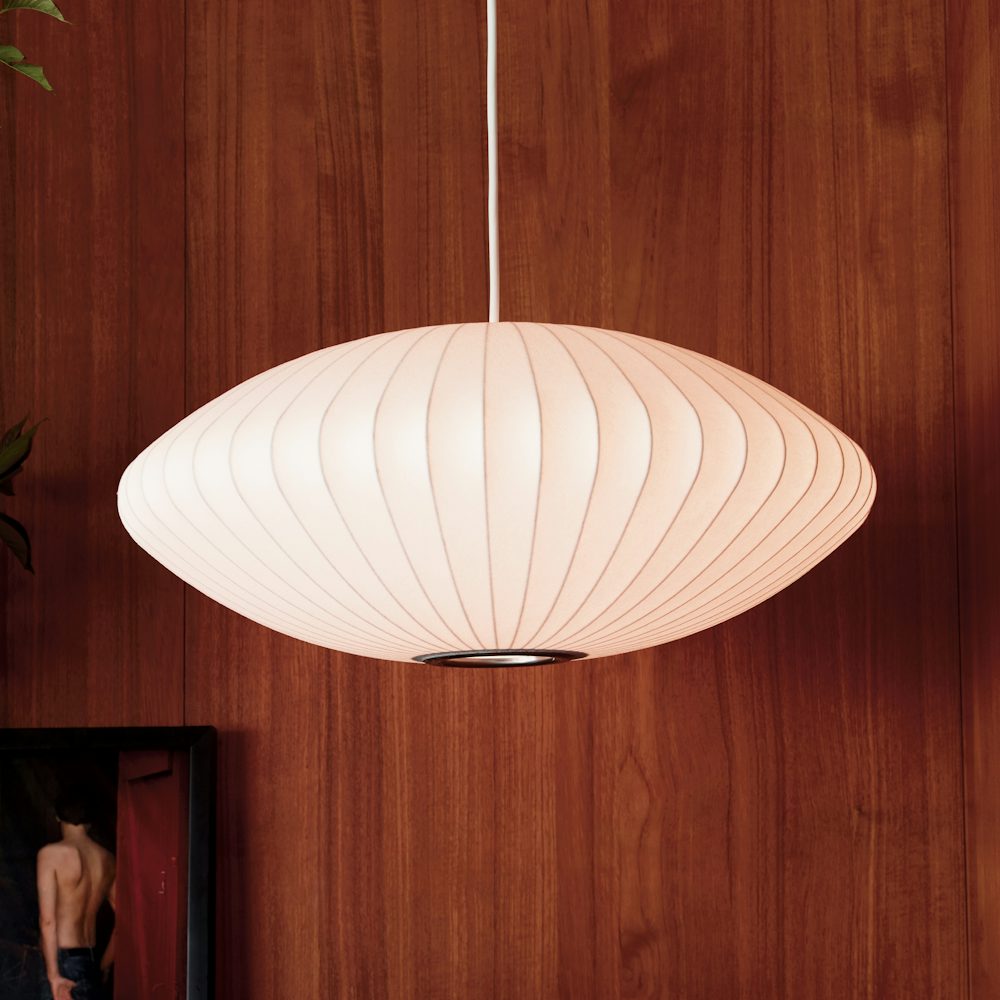 Nelson Saucer Bubble Pendant, Medium