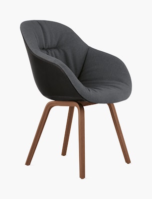 AAC 123 Soft Duo - About A Chair - Upholstered Armchair Wood Base