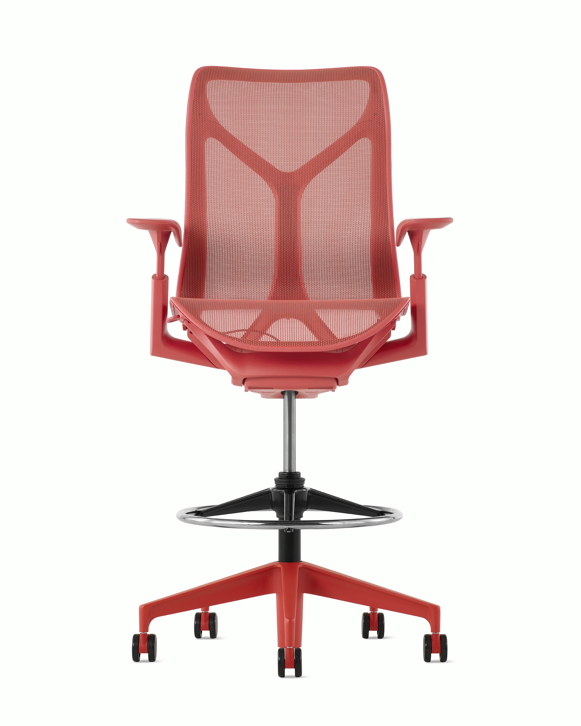 A canyon Cosm Stool with height adjustable arms.