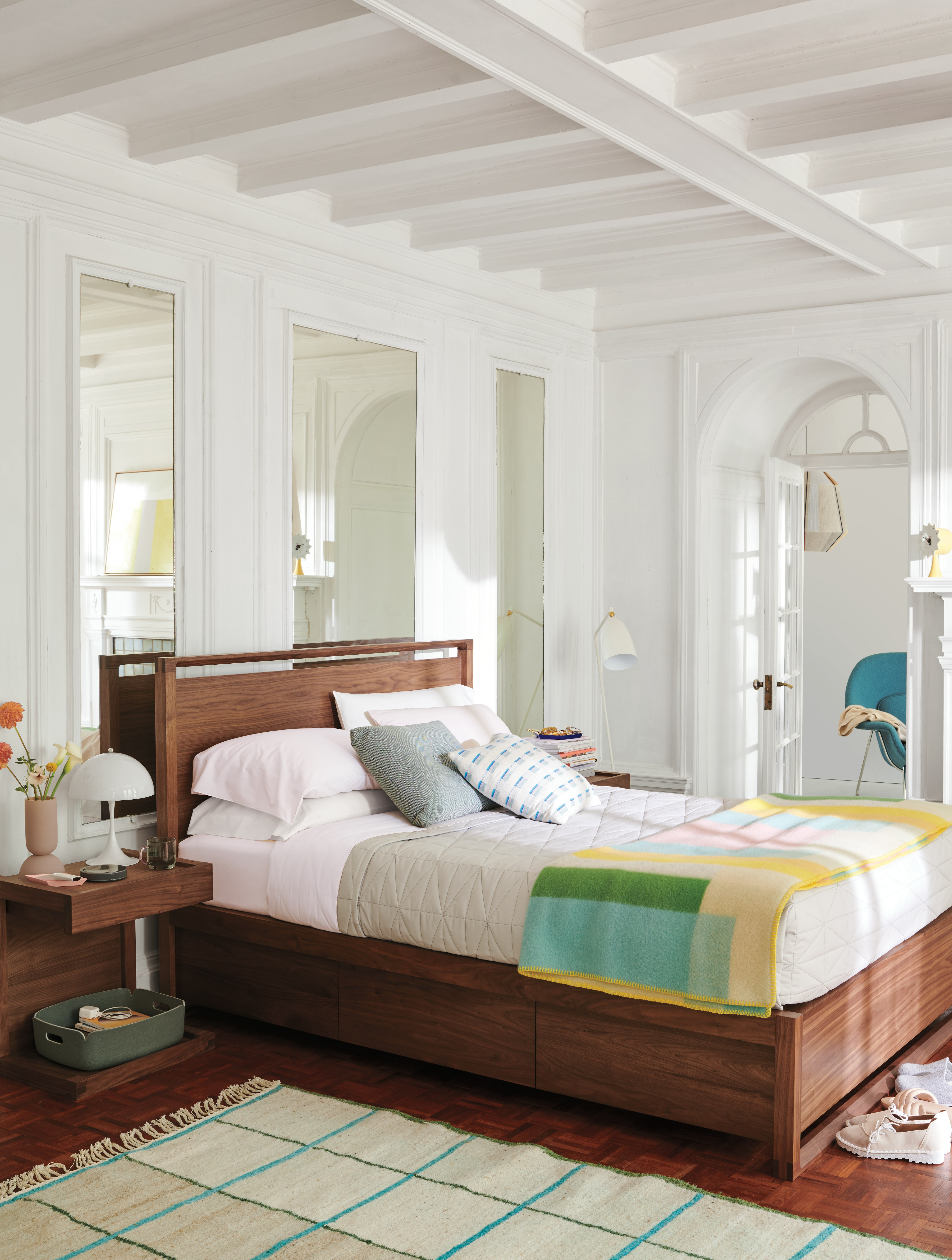 Matera Bed High Headboard