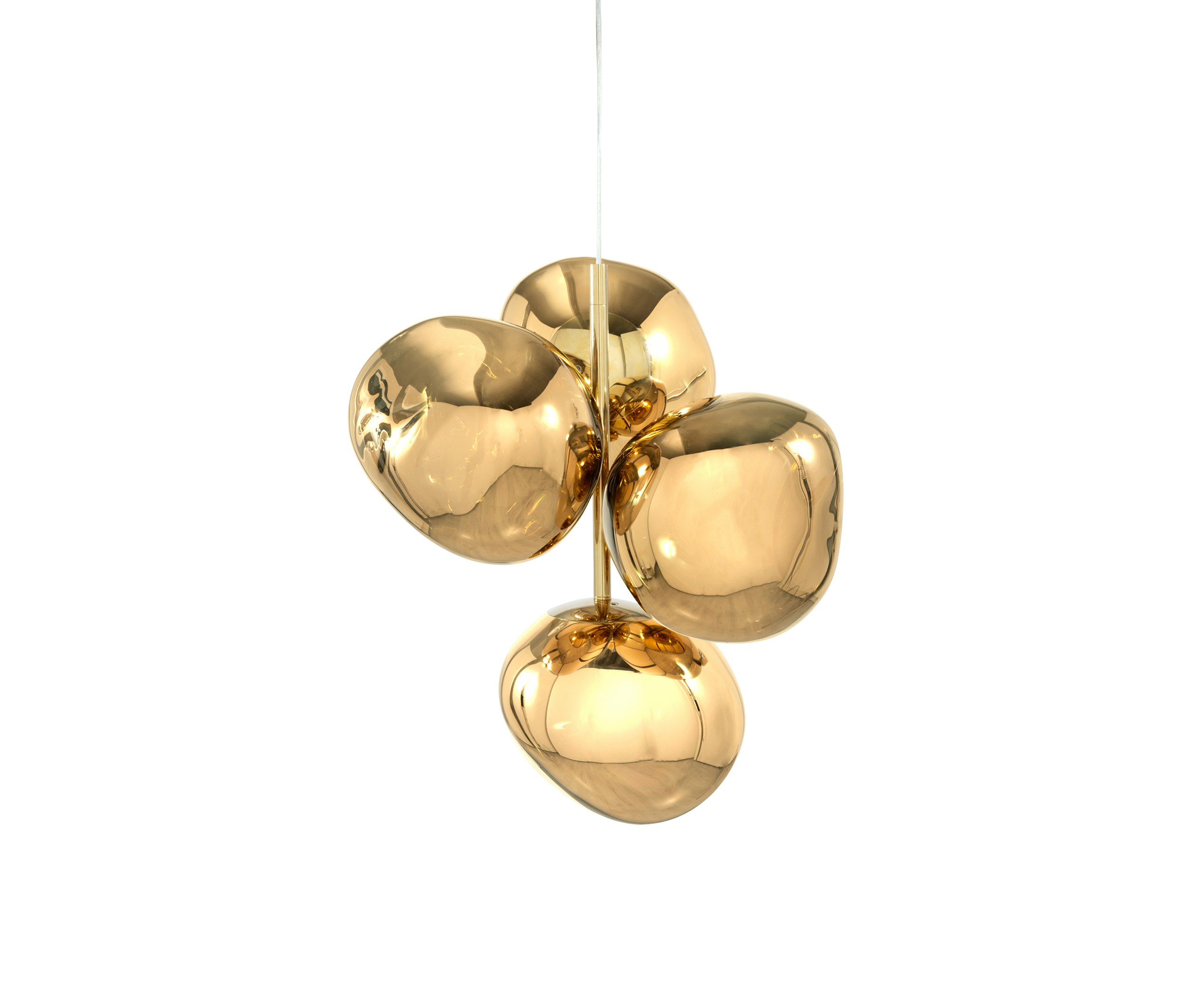 Melt Chandelier Mini - Gold