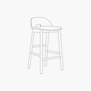 Counter Height - Low Back