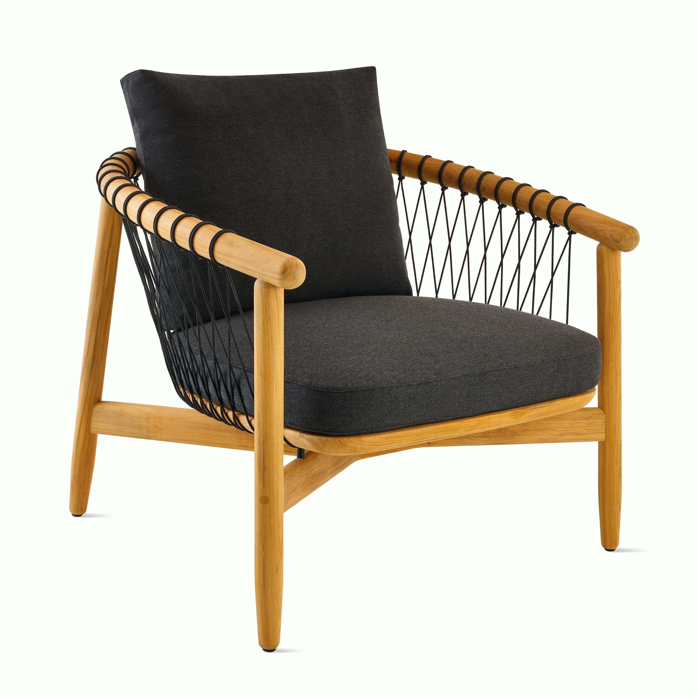 Outdoor Lounge Chairs + Ottomans