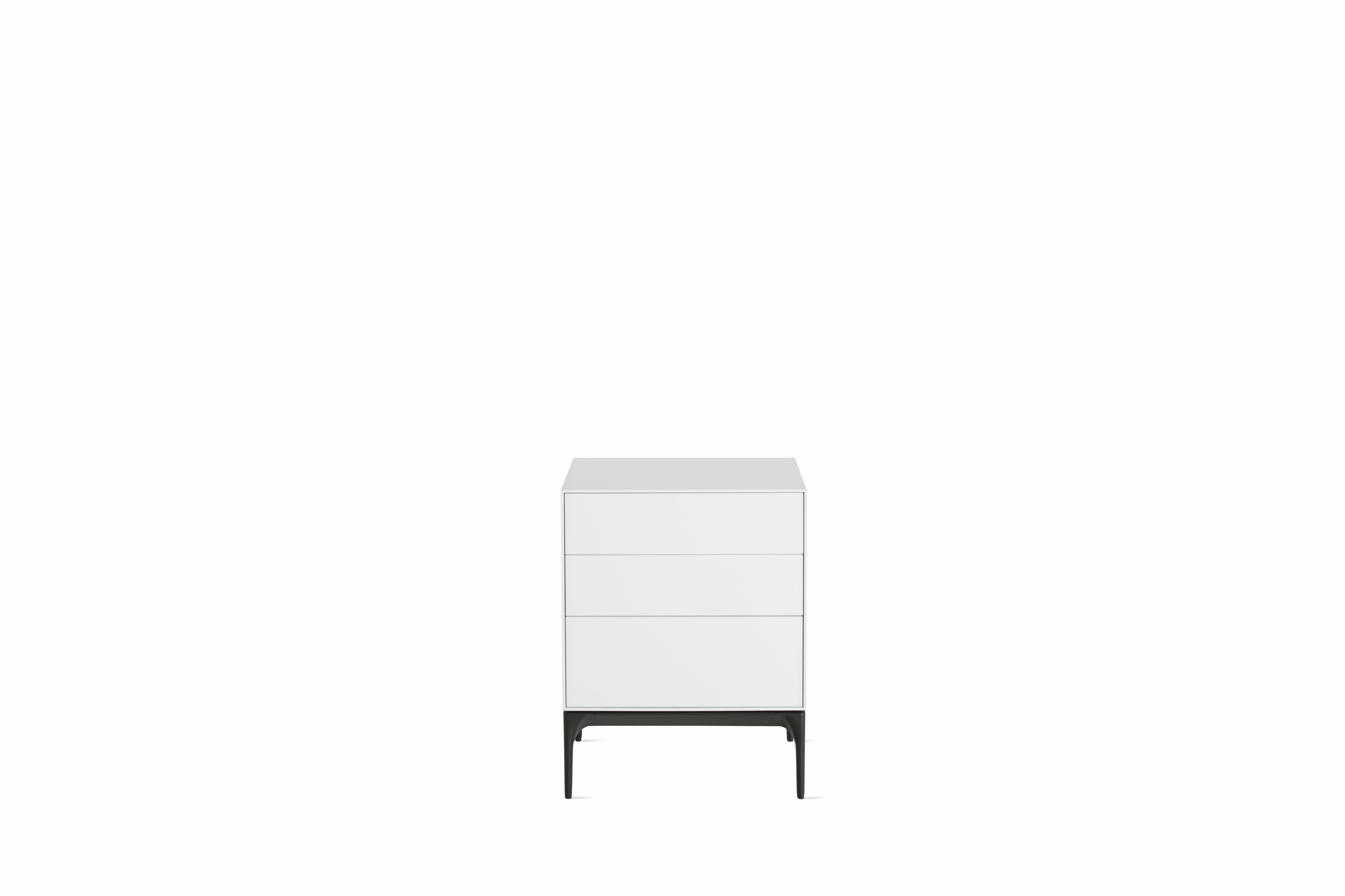 Lauki Bedside Table, With Leg