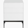 Lauki Bedside Table Lauki Bedside Table, With Leg