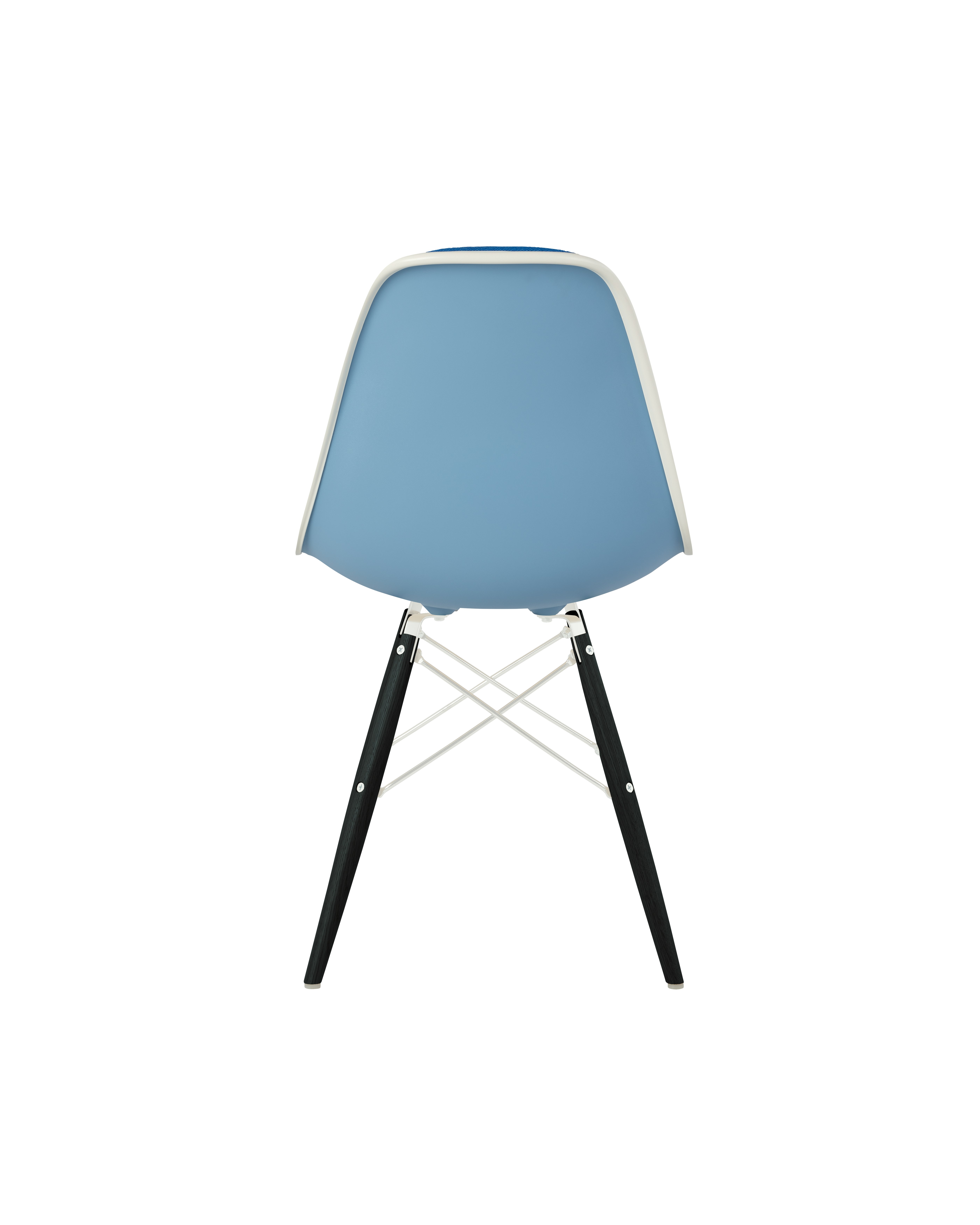 Eames Upholstered Molded Plastic Side Chair