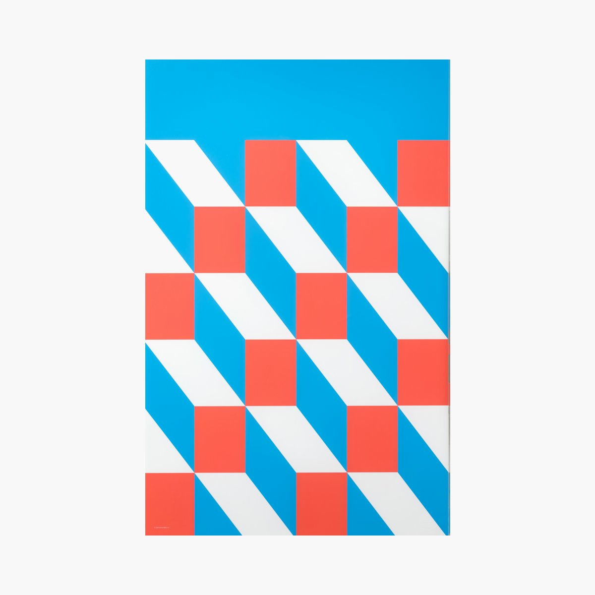 Nelson Pop Art Rectangles Poster Nelson Pop Art Rectangles Unframed Poster