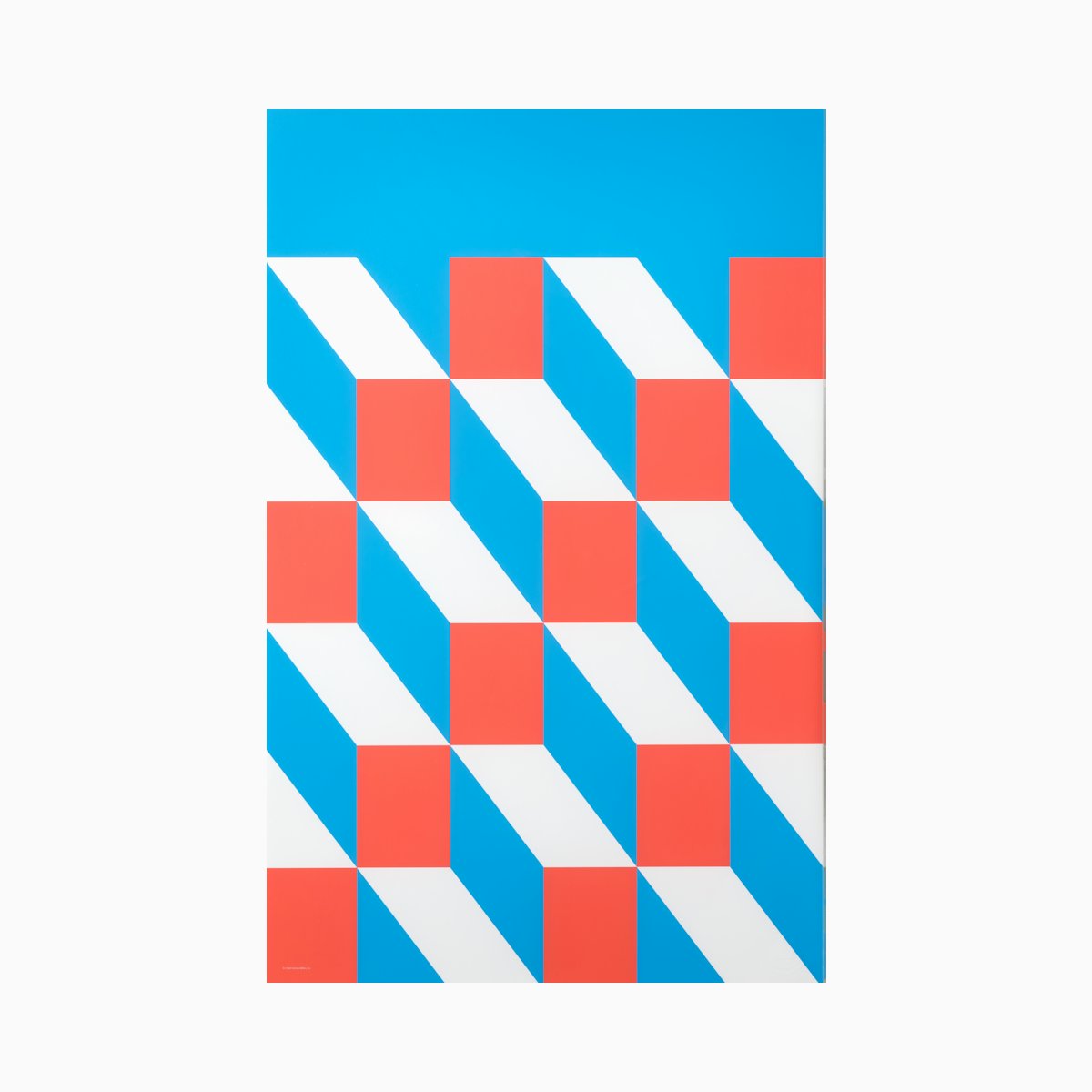 Nelson Pop Art Rectangles Poster Nelson Pop Art Rectangles Unframed Poster