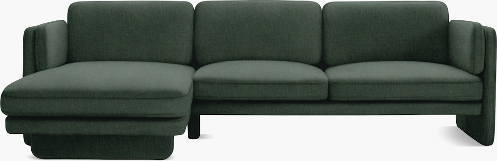 Pastille Sectional Chaise 105" - Left Facing