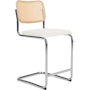 Cesca Stool With Upholstered Seat Pad Cesca Stool With Upholstered Seat Pad
