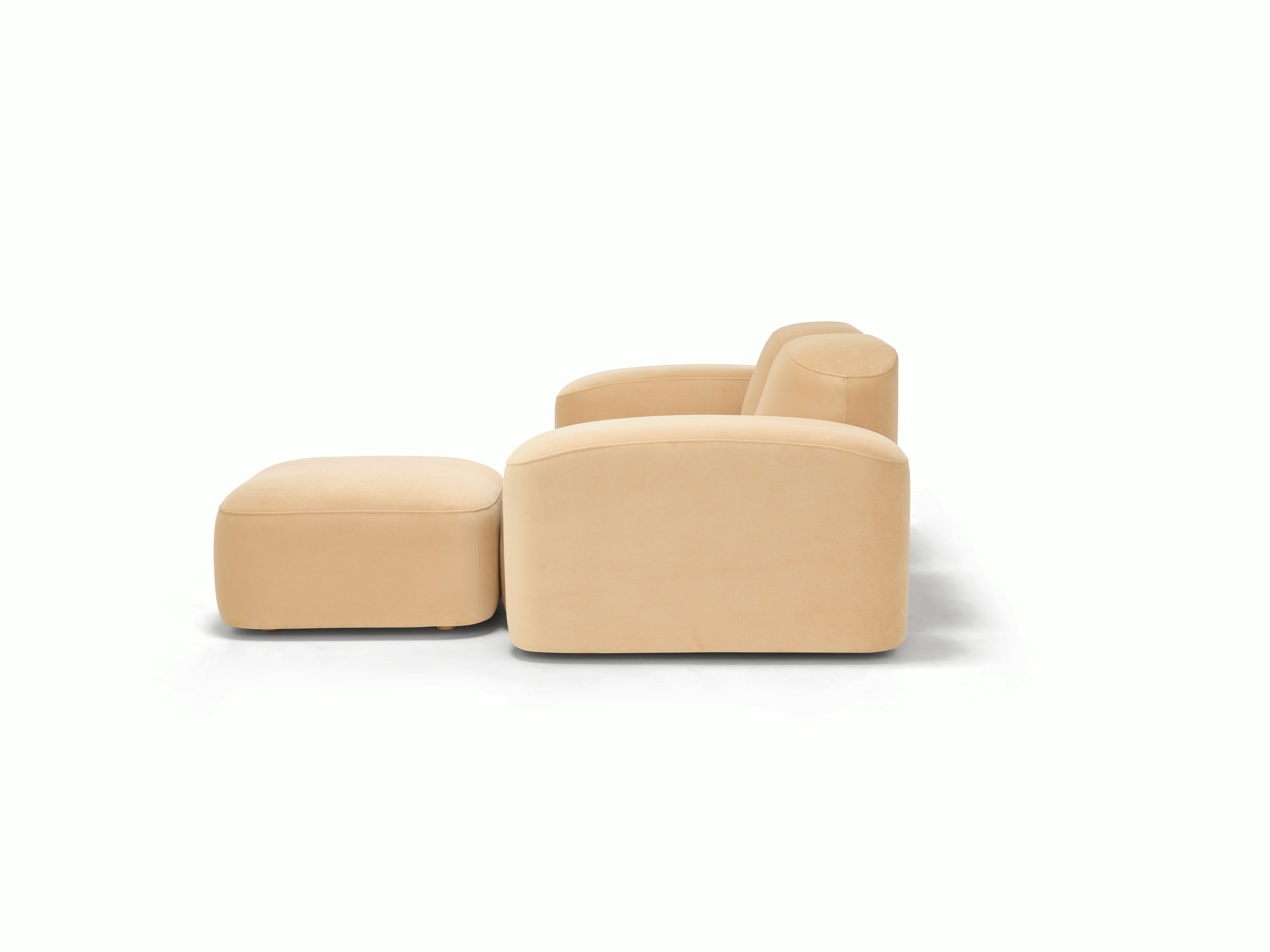 Muse Sofa - 2 Seater with Muse Ottoman