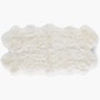 Sheepskin Throw Sheepskin Throw, Quadrat