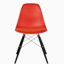 Eames Molded Plastic Side Chair with Seat Pad Eames Molded Plastic Side Chair with Seat Pad