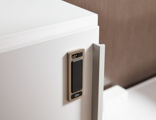 Anchor Storage neocon showroom 2017 anchor storage efficient planning RFID keyless entry digilock