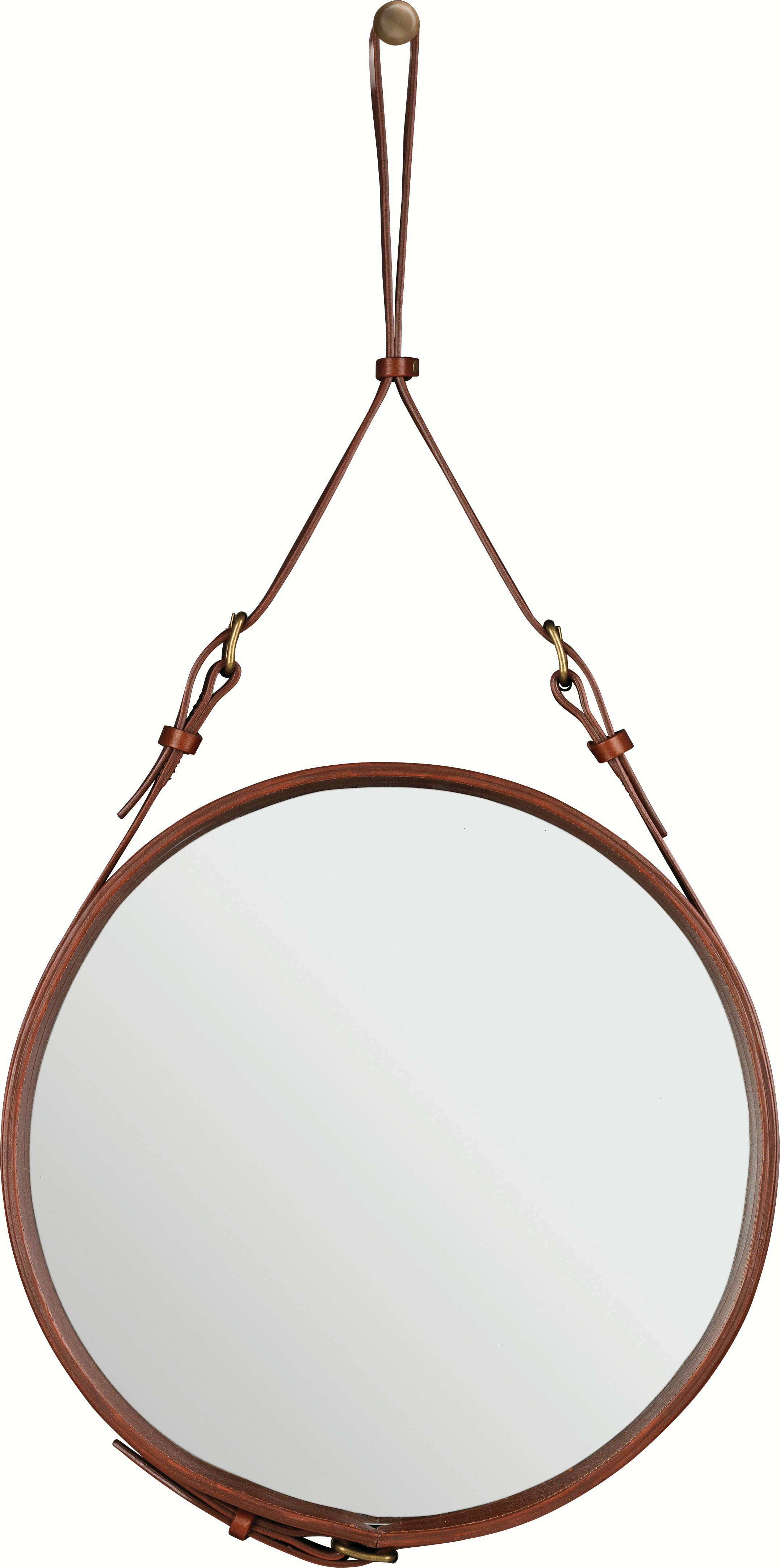 Adnet Round Mirror