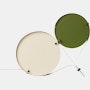 Coppia Table Lamp - Ivory / Olive