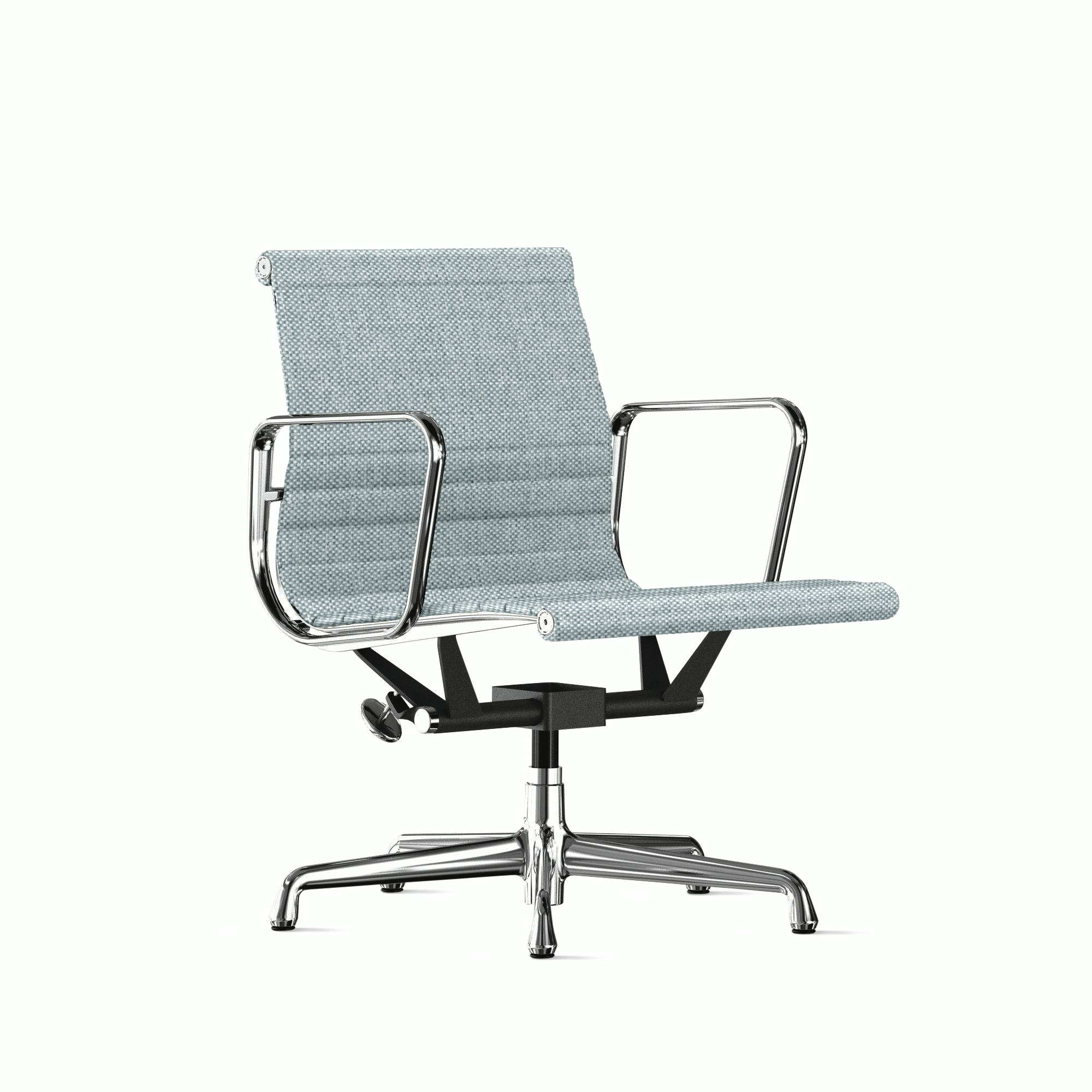 Eames Aluminum Group Chair - Management Height,  Manual Lift