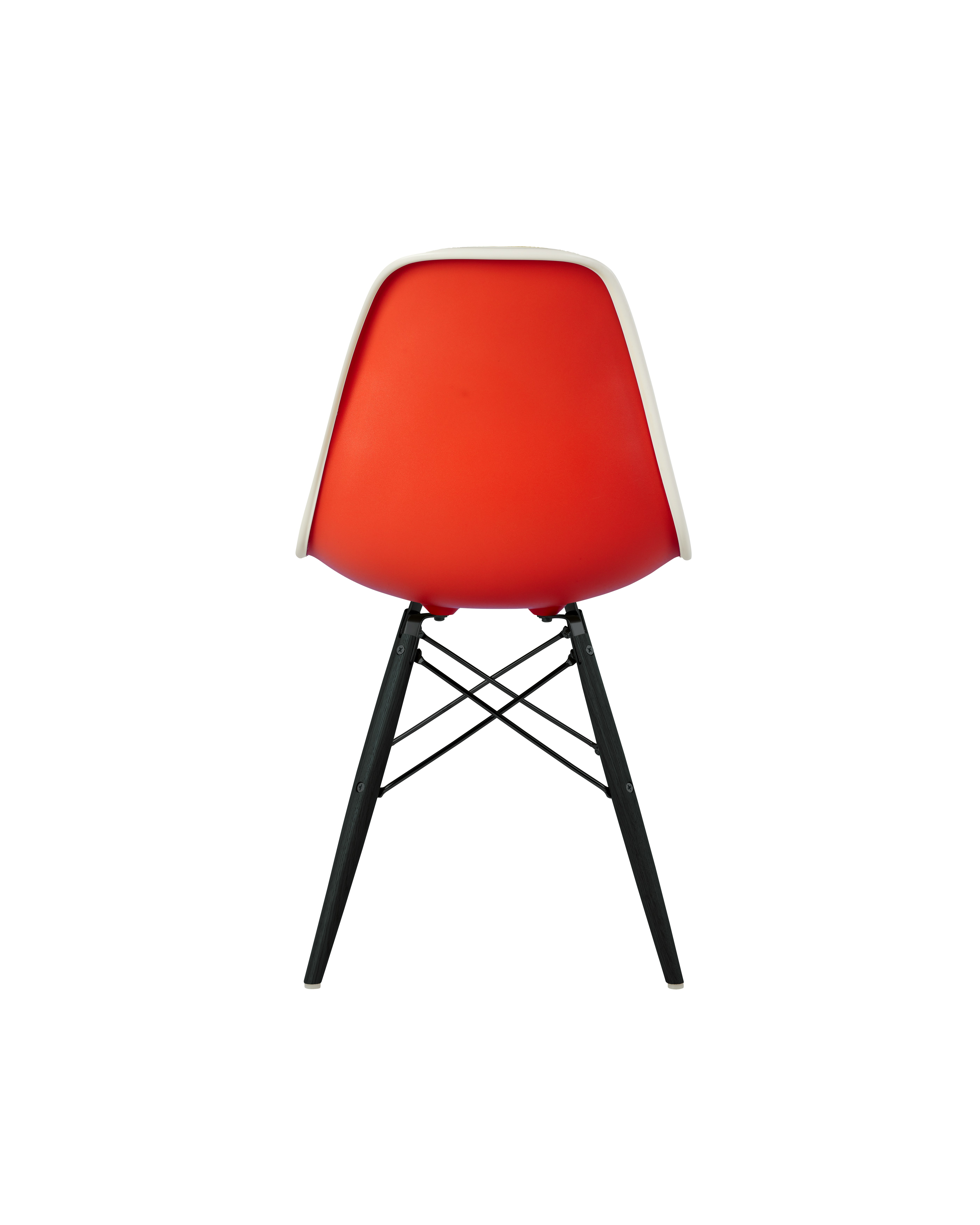 Eames Upholstered Molded Plastic Side Chair