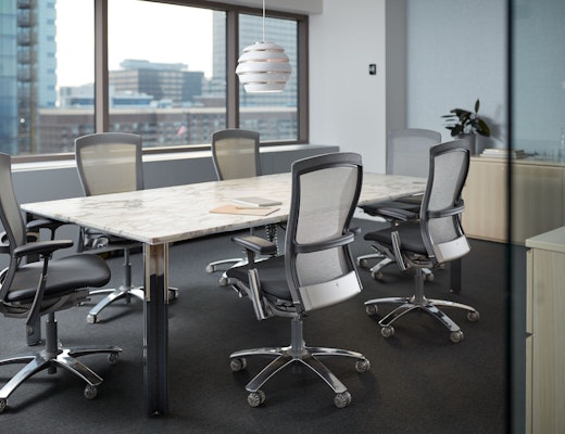 conference room LSM table life chairs