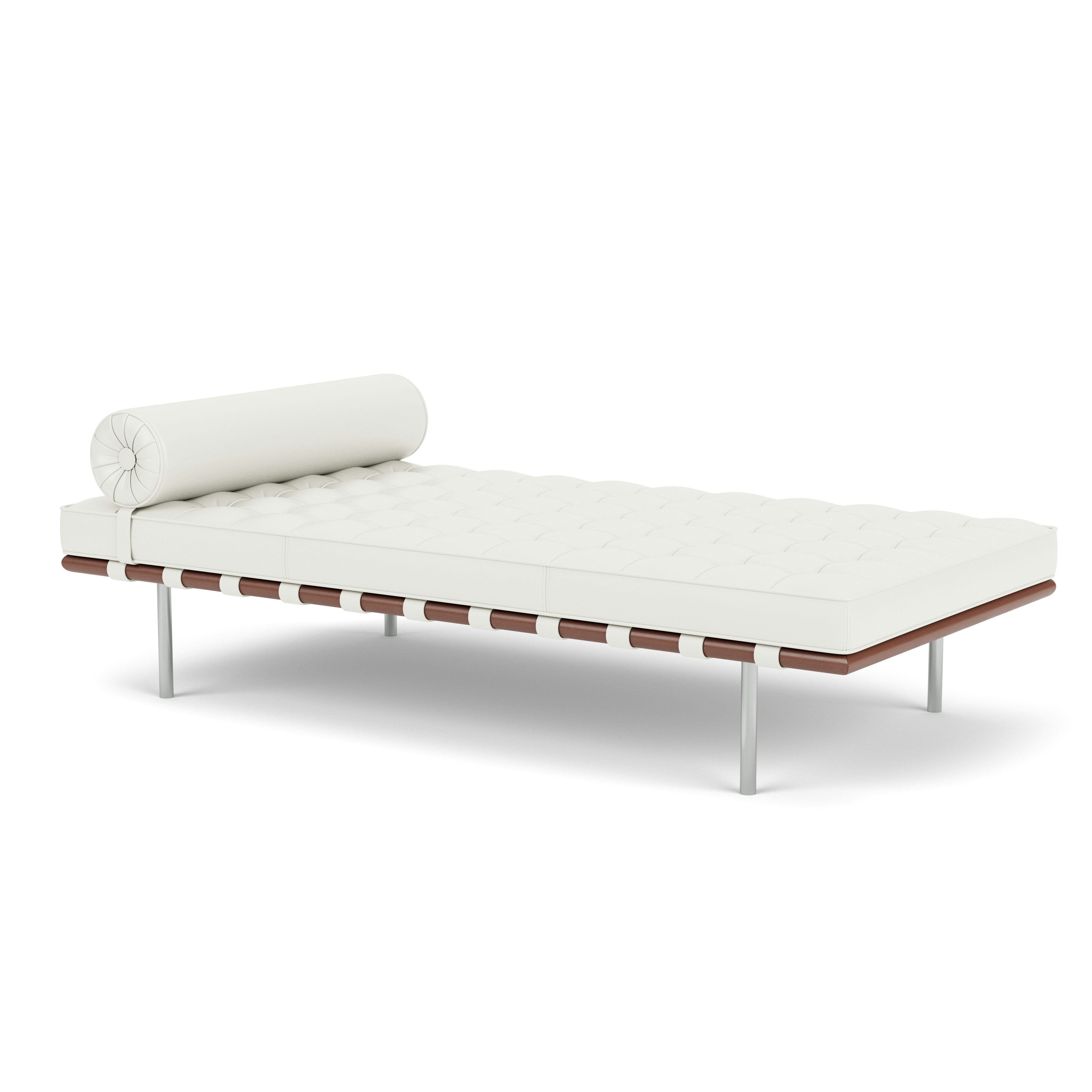 Barcelona Couch -  Standard,  Acqua Leather,  Bering Sea, Matching Straps