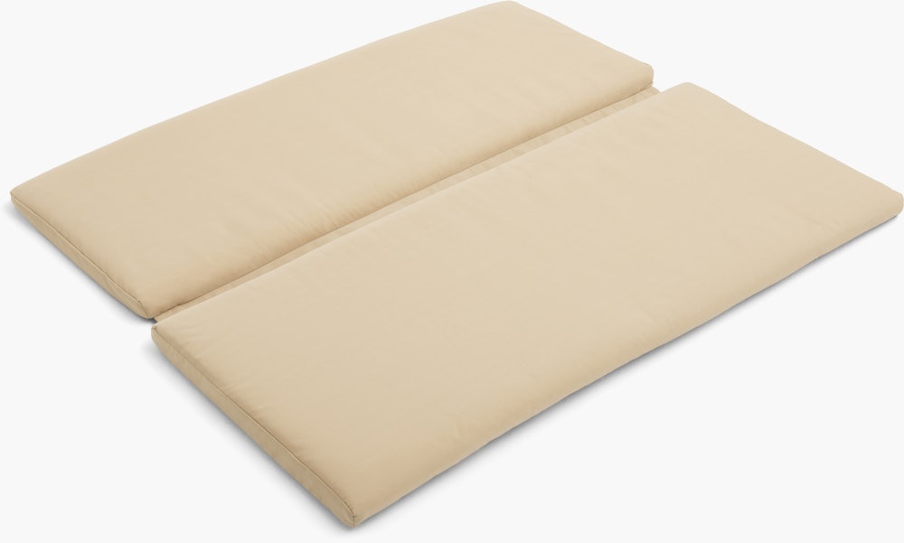 Crate Lounge Sofa Folded Cushion  - Cream
