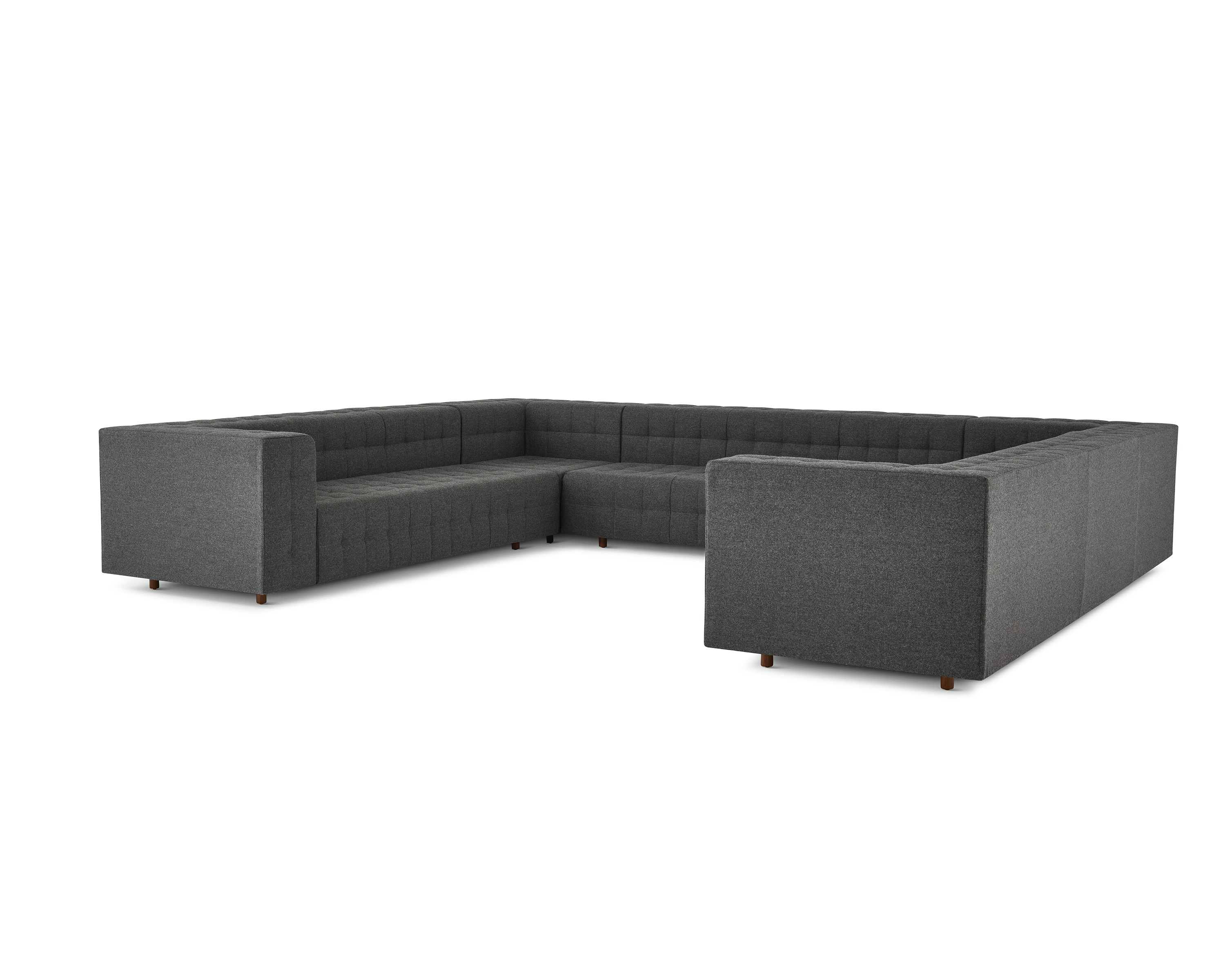 A Rapport sofa in a u-shaped configuration.