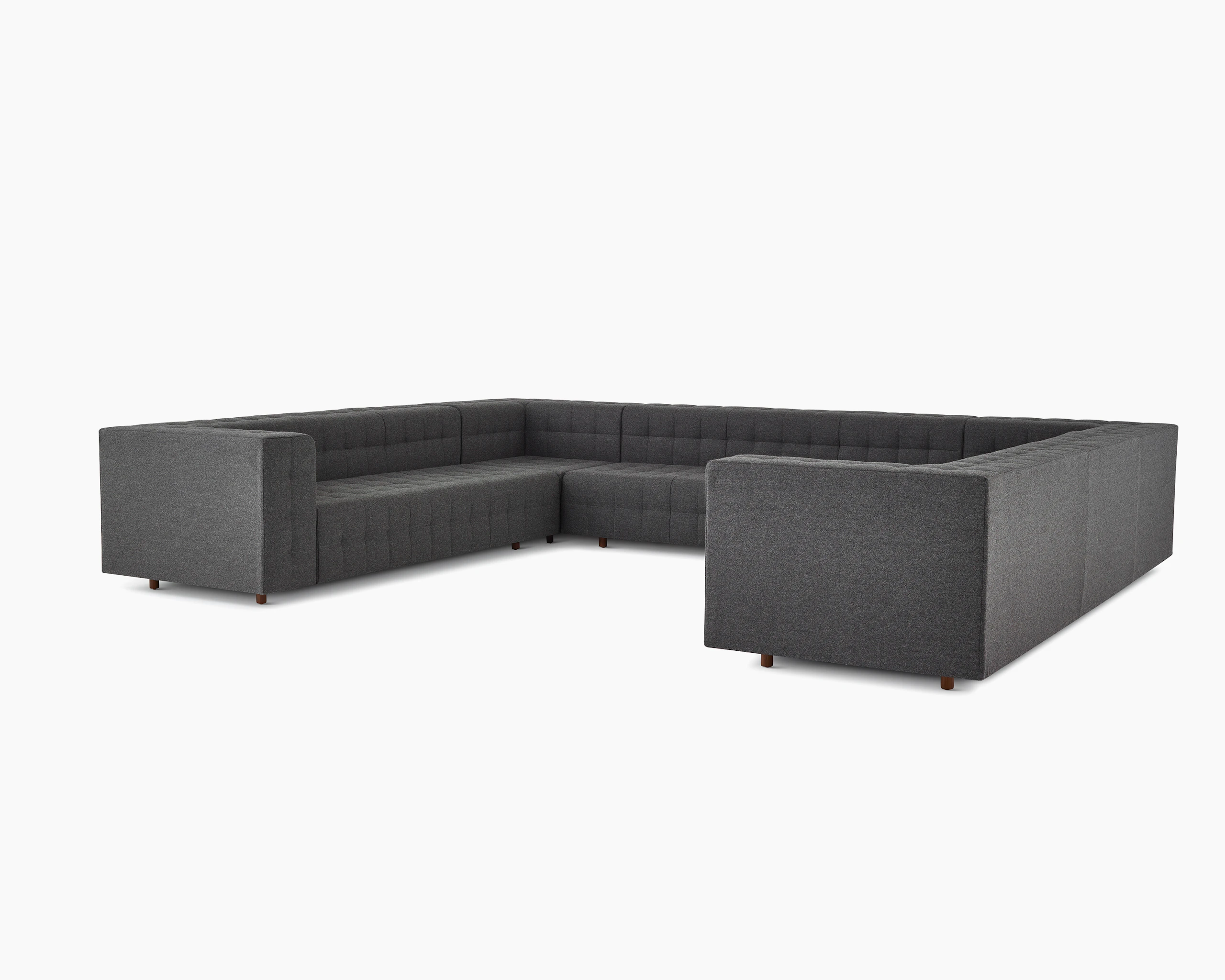 A Rapport sofa in a u-shaped configuration.