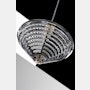 Press Pendant Cone Clear LED
