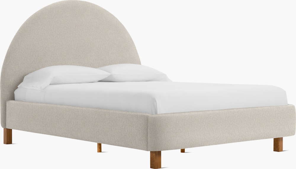Demi Bed - Grand,  Queen,  Oak,  Mode,  Shell
