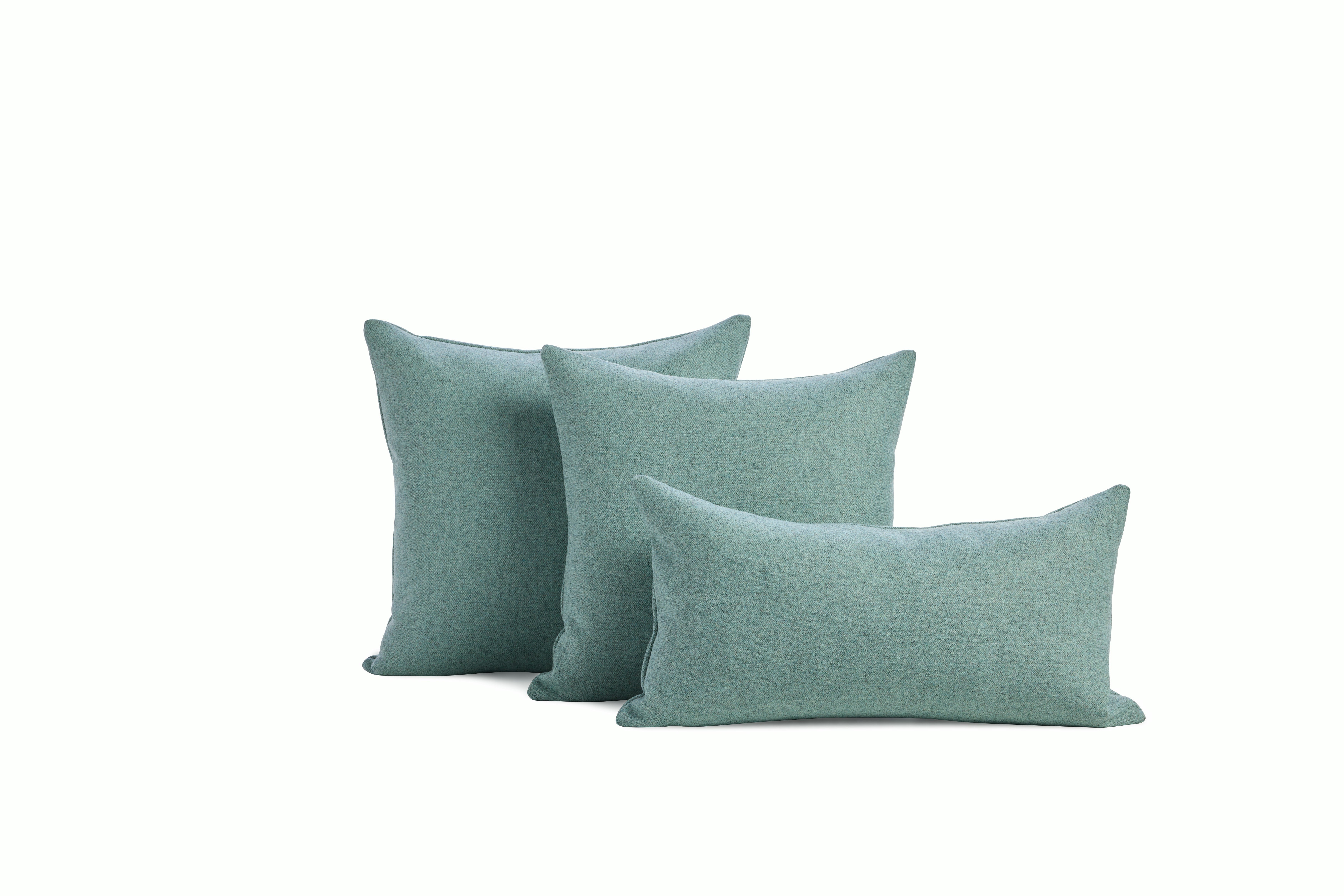 Pecora Pillow - 12x22",  Oblong,  Green"
