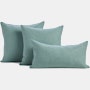 Pecora Pillow - 12x22",  Oblong,  Green"