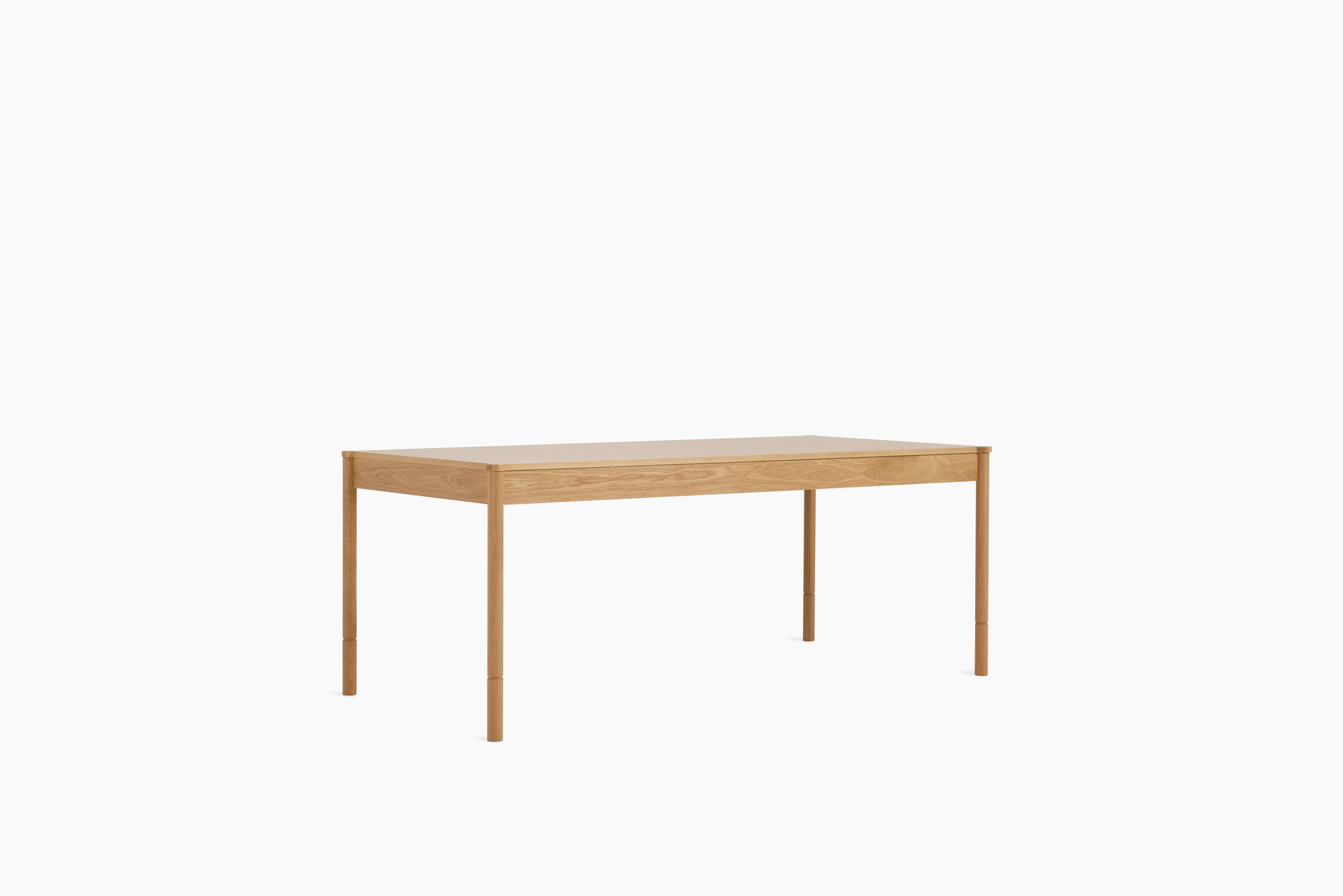 Morrison Dining Table - 76", Veneer, Oak