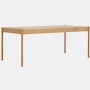Morrison Dining Table - 76",  Veneer,  Oak