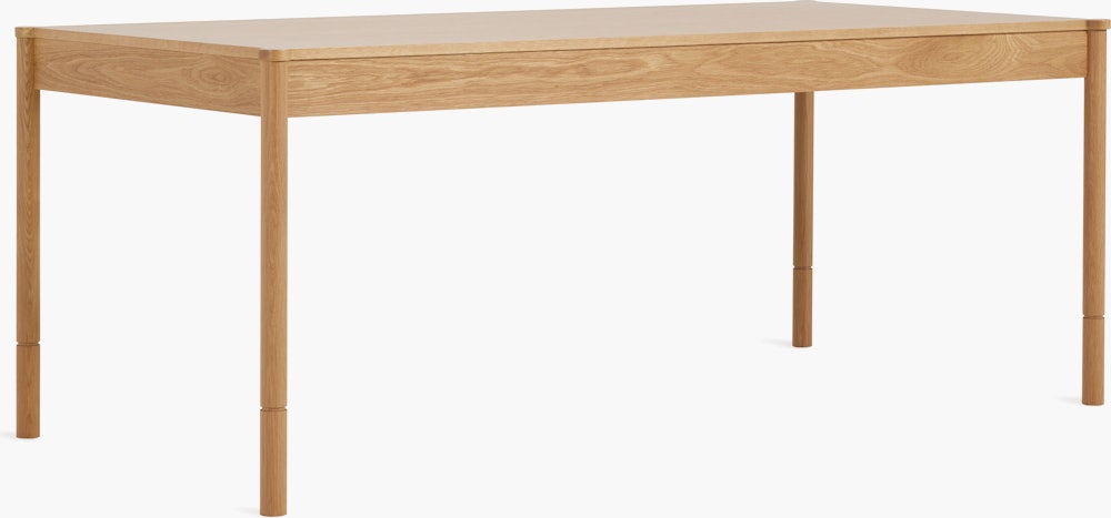 Morrison Dining Table - 76",  Veneer,  Oak