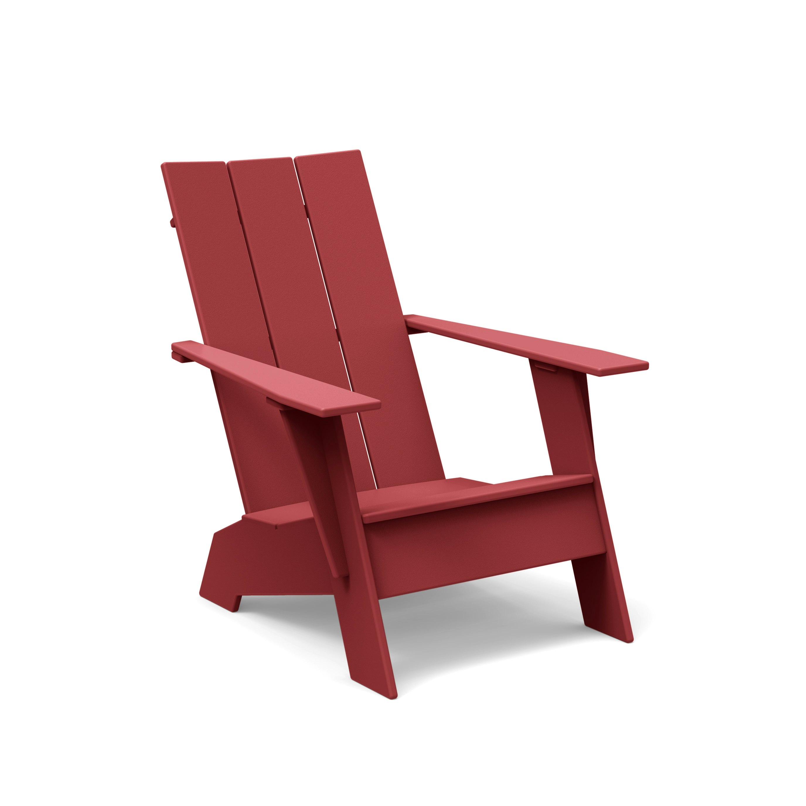 Adirondack Lounge Chair - Standard,  Chili