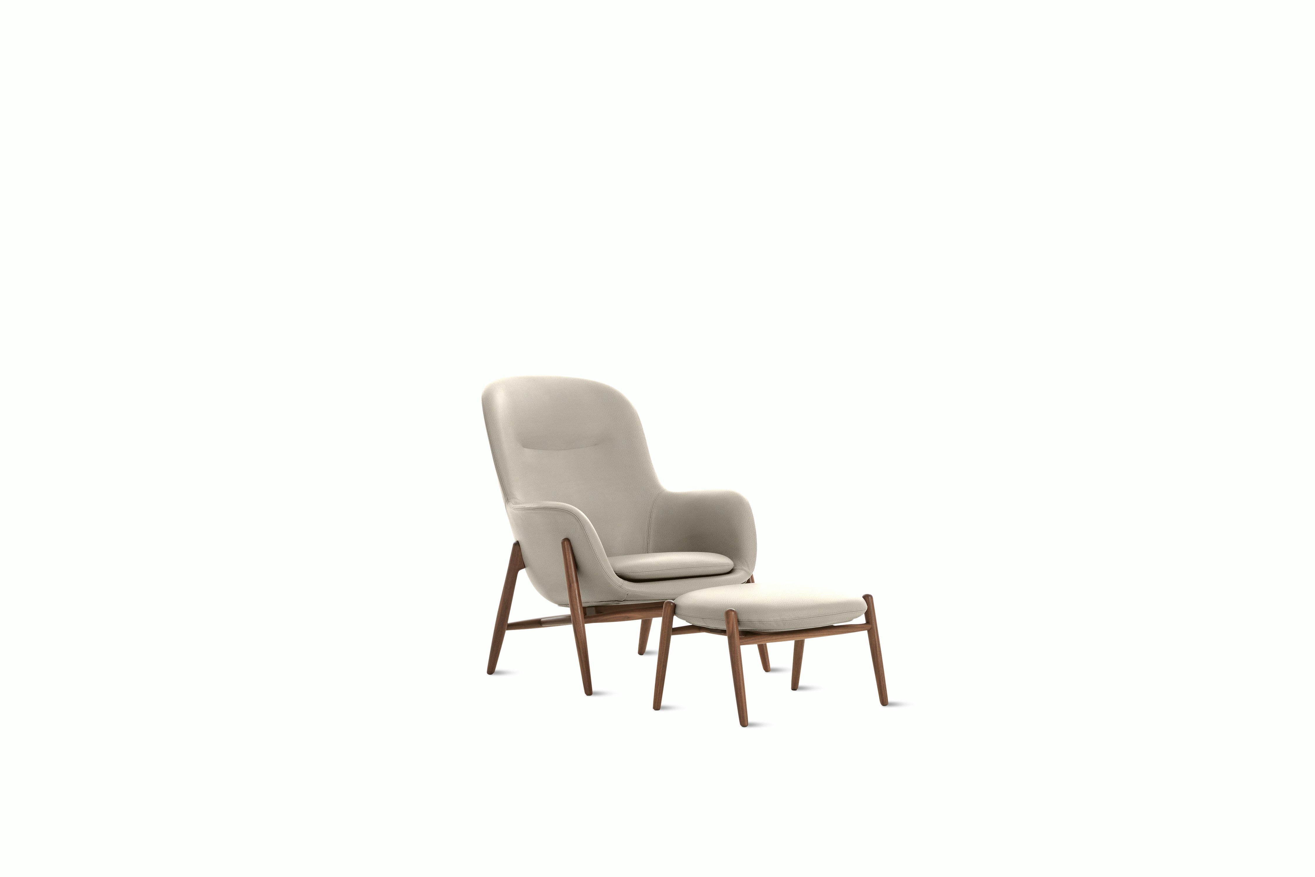 Nora Lounge Chair and Ottoman – Design Within Reach