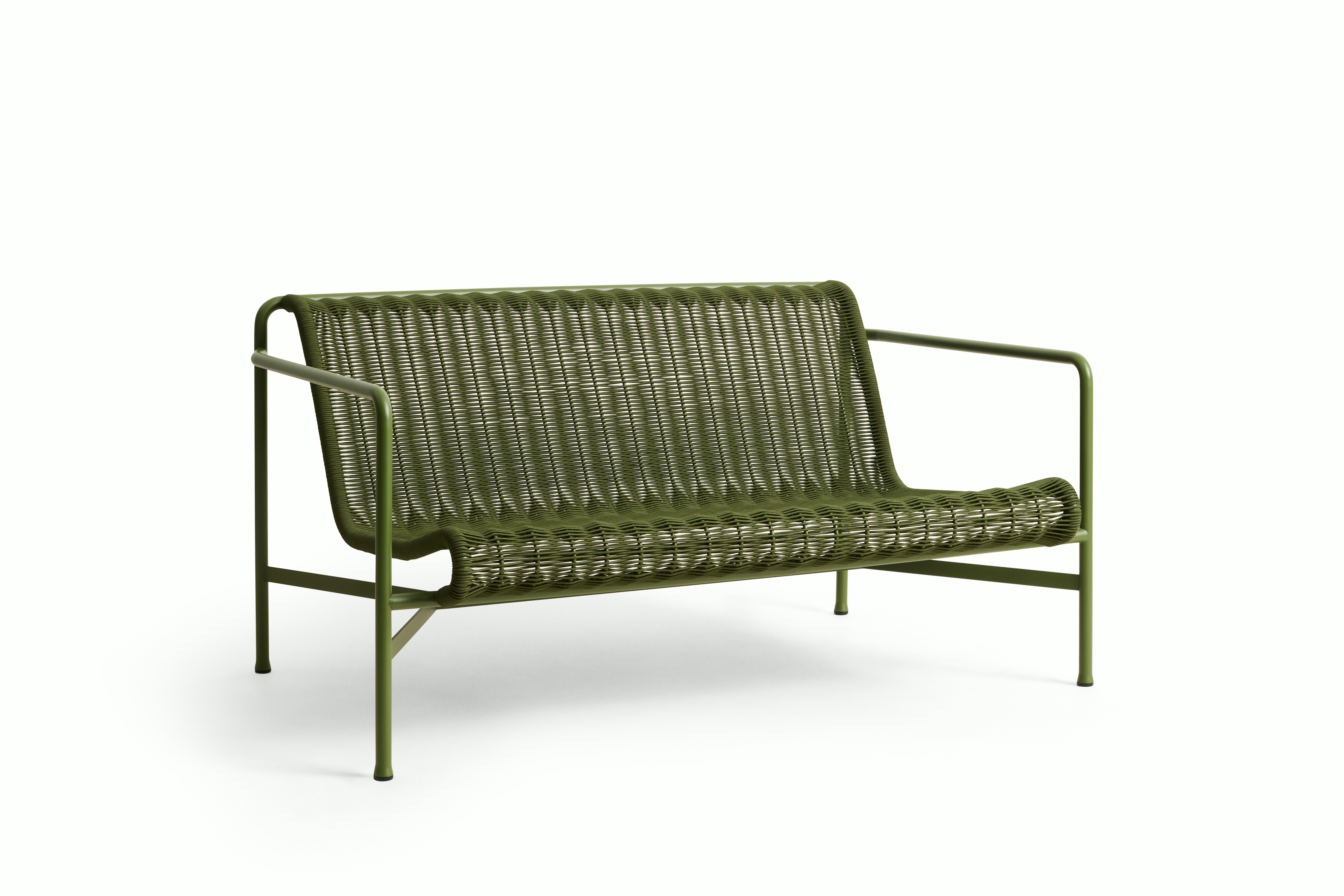 Palissade Cord Lounge Sofa - Olive