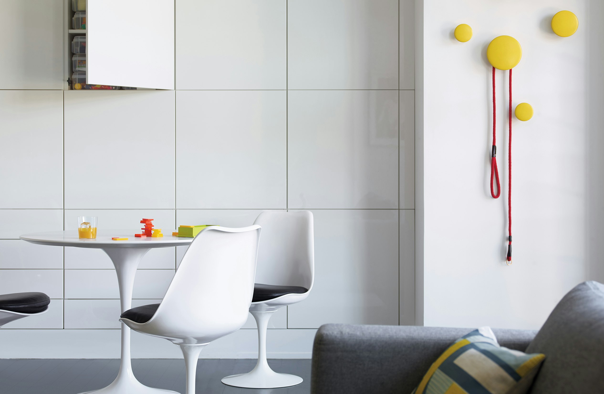 Saarinen Tulip Side Chair, Upholstered Seat Design Within Reach