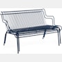 South Outdoor Lounge Bench with Arms