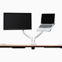 Jarvis Dual Monitor Arm Jarvis Dual Monitor Arm, with Laptop Tray
