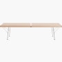 Nelson Platform Bench Nelson Platform Bench, Metal Base