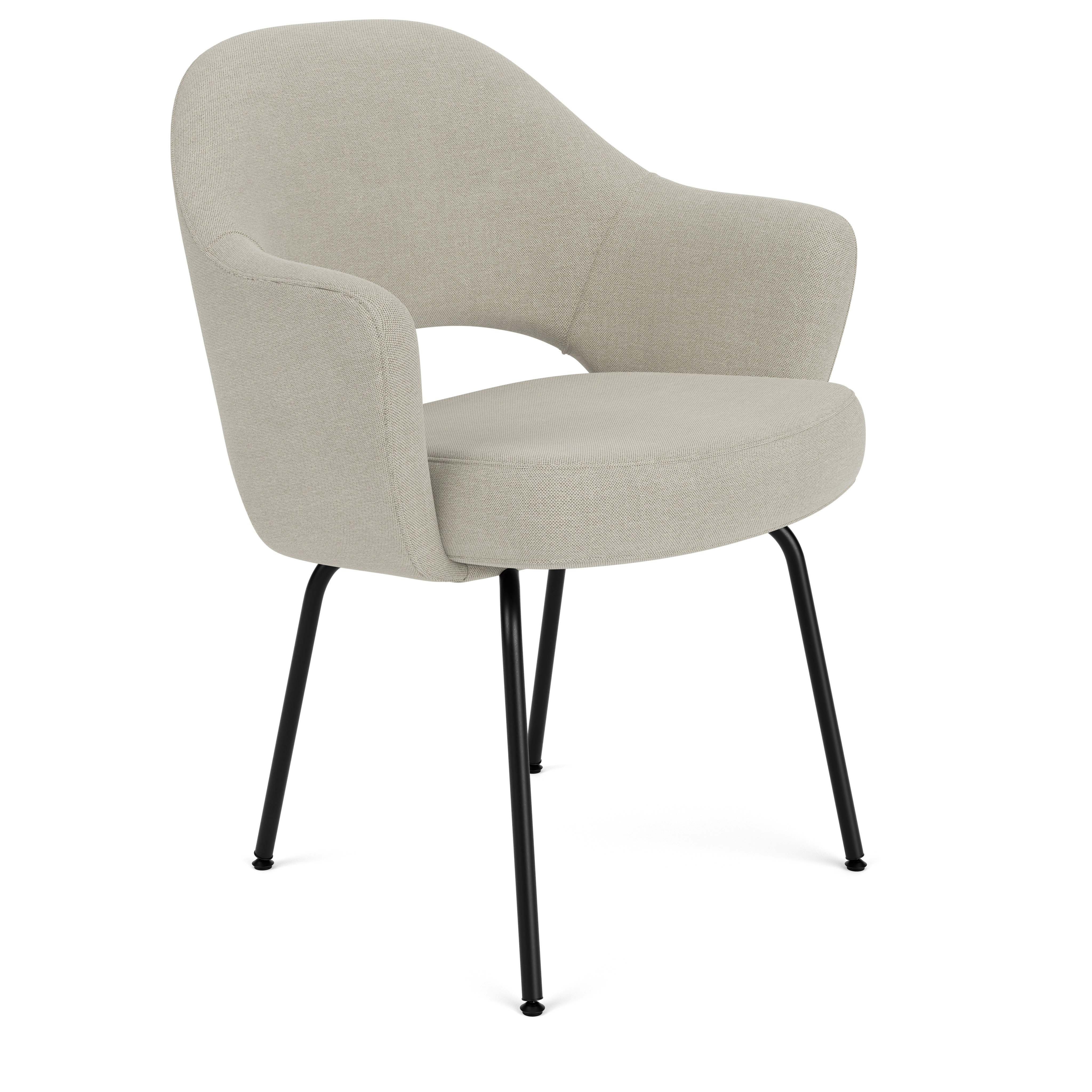 Saarinen Executive Armchair - Crossroad, Almond, Black