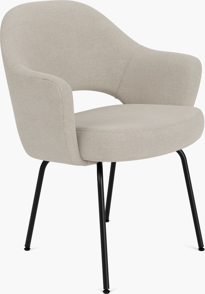 Saarinen Executive Armchair - Crossroad, Almond, Black