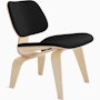 Eames Molded Plywood Lounge Chair Wood Base (LCW) Eames Molded Plywood Lounge Chair Wood Base (LCW), Upholstered