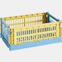 Recycled Mixed Colour Crate