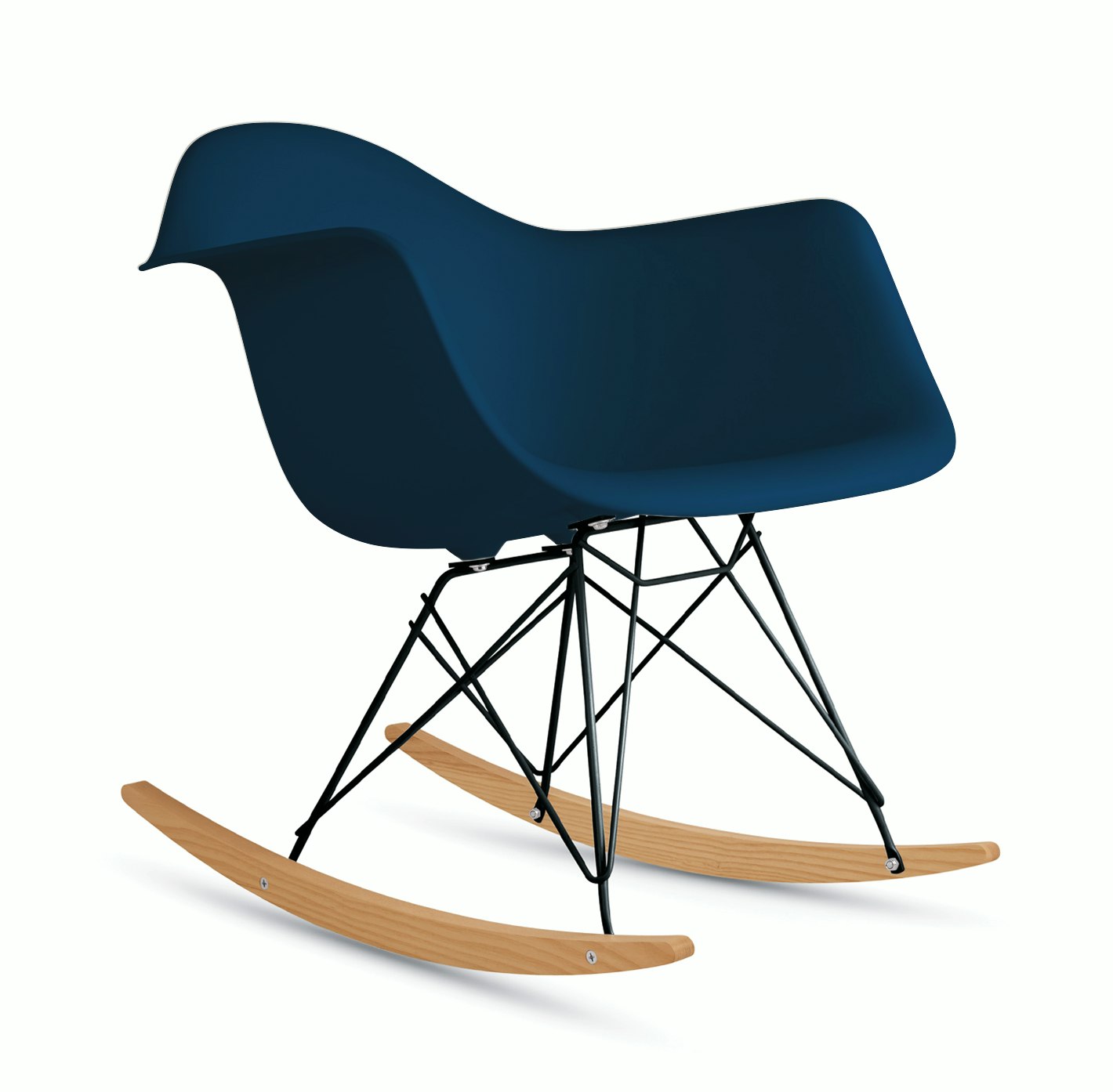 Eames Recycled Molded Plastic Rocker