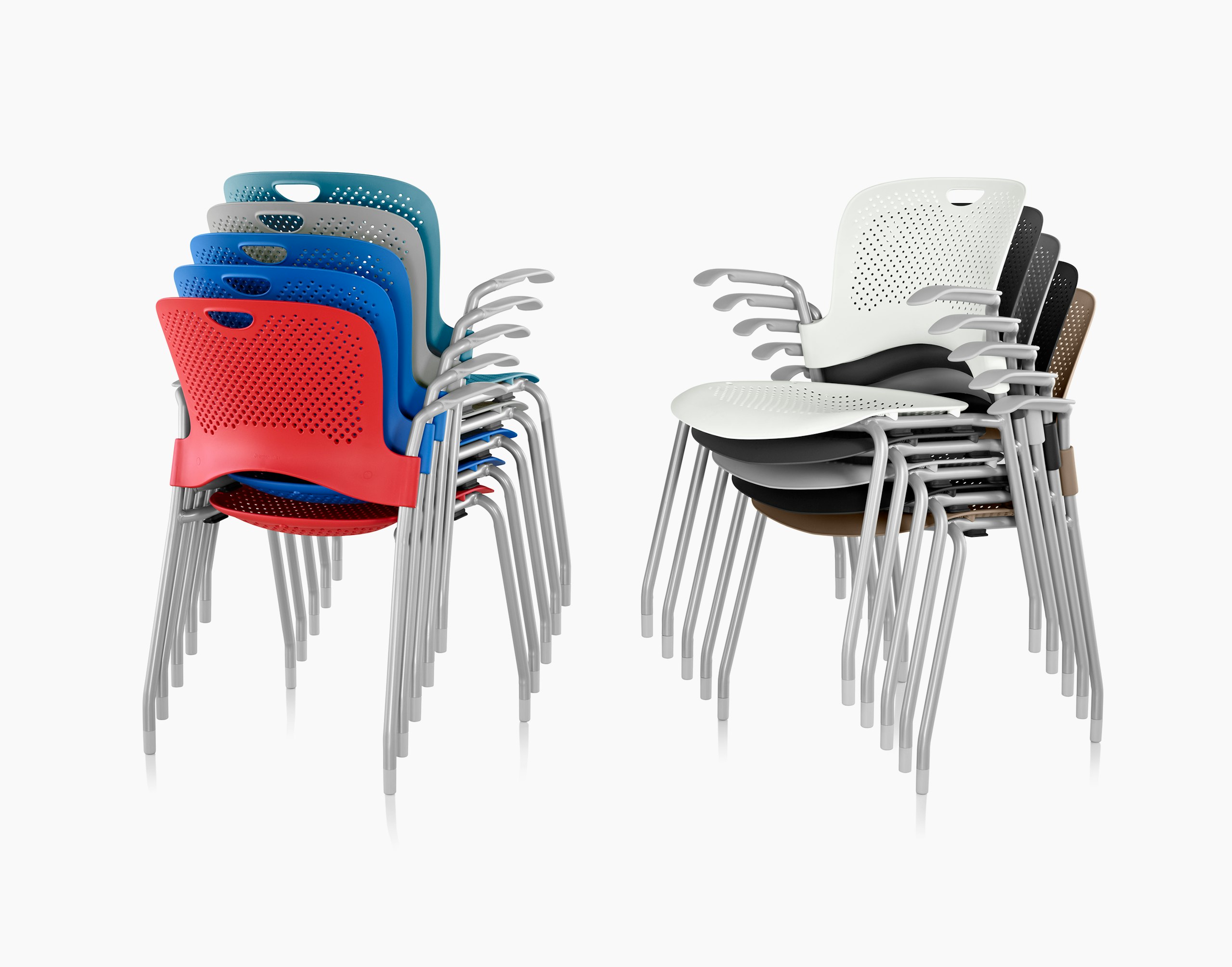 Caper stacking chairs.